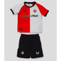 Camiseta Feyenoord Primera Equipación Replica 2024-25 para niños mangas cortas (+ Pantalones cortos)